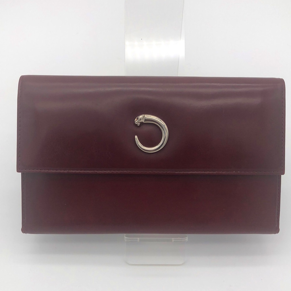 Cartier Long Burgundy Wallet